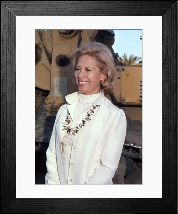 Framed Print : Dinah Shore Breaking Ground Framed Print : Dinah Shore Breaking Ground