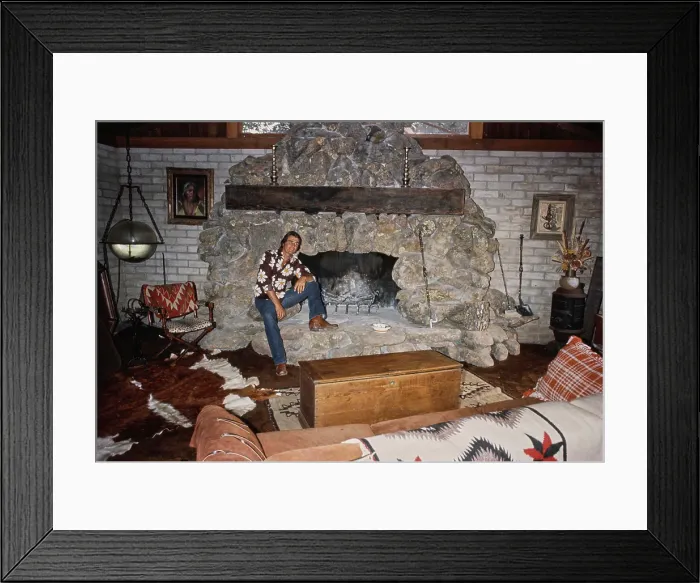 Framed Print : James Brolin at Home Framed Print : James Brolin at Home