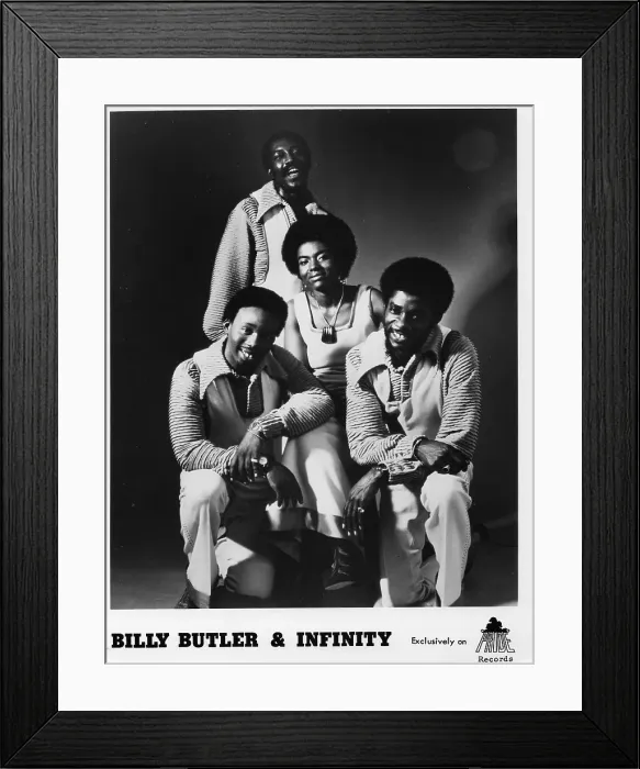 Framed Print : Billy Butler And Infinity Portrait Framed Print : Billy Butler And Infinity Portrait