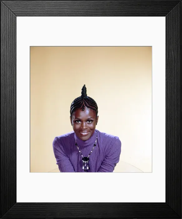 Framed Print : Cicely Tyson Portrait Framed Print : Cicely Tyson Portrait