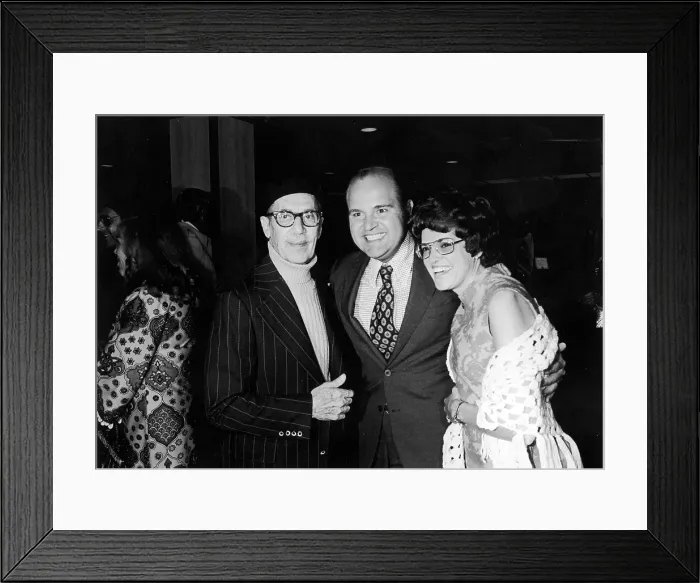Framed Print : Marx, DeLuise And Arthur Framed Print : Marx, DeLuise And Arthur