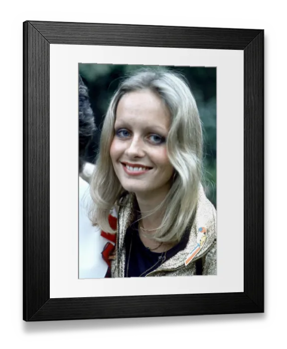 Framed Print : Twiggy. LOS ANGELES - CIRCA 1973: English supermodel Twiggy attends an Framed Print : Twiggy. LOS ANGELES - CIRCA 1973: English supermodel Twiggy attends an