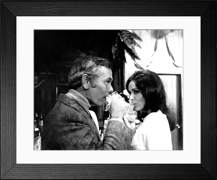 Framed Print : Johnny Carson And Joanna Framed Print : Johnny Carson And Joanna