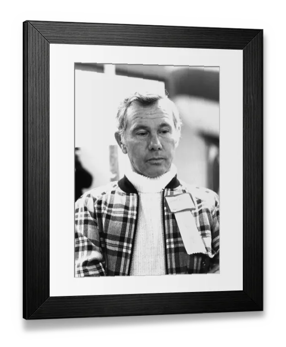 Framed Print : Johnny Carson