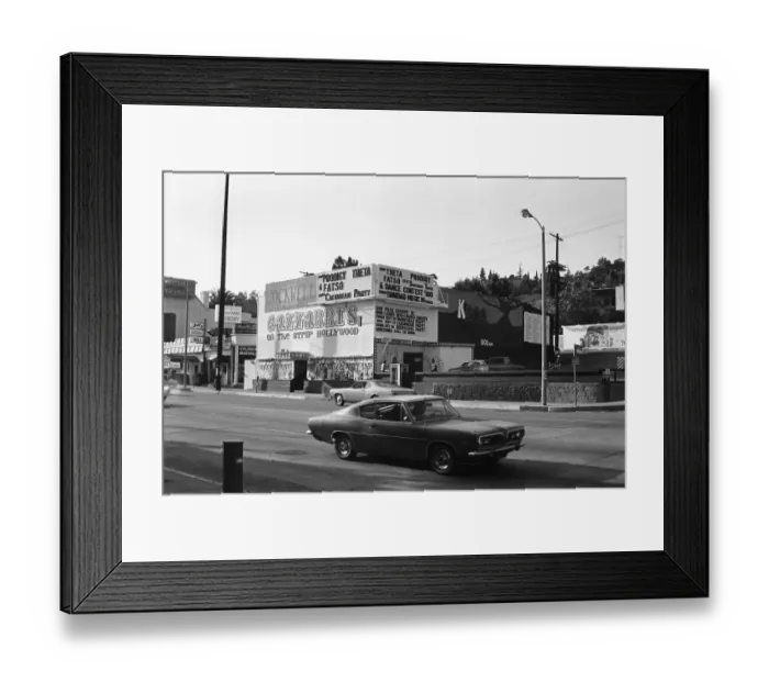 Framed Print : Gazzarri's On The Strip Framed Print : Gazzarri's On The Strip