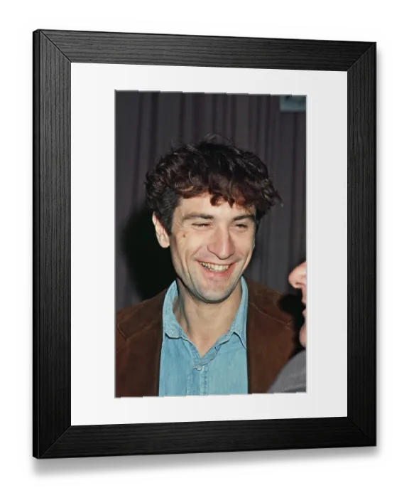 Framed Print : Robert De Niro on the Town Framed Print : Robert De Niro on the Town