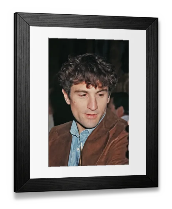 Framed Print : Robert De Niro on the Town Framed Print : Robert De Niro on the Town