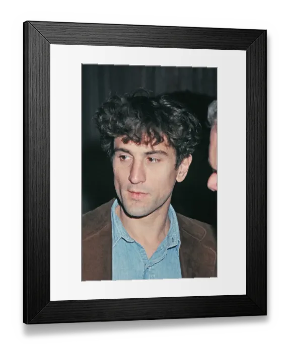 Framed Print : Robert De Niro on the Town Framed Print : Robert De Niro on the Town