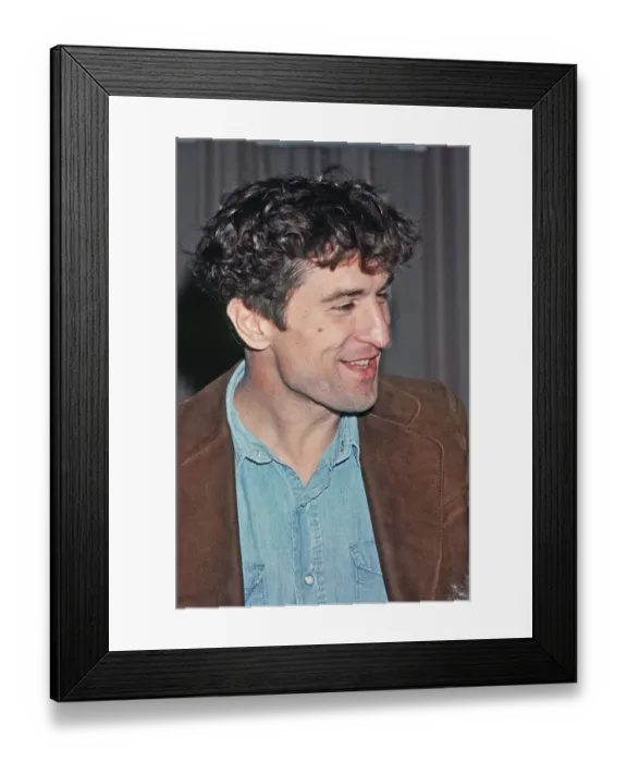 Framed Print : Robert De Niro on the Town Framed Print : Robert De Niro on the Town