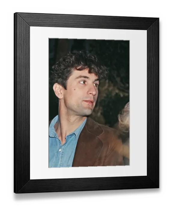 Framed Print : Robert De Niro on the Town Framed Print : Robert De Niro on the Town