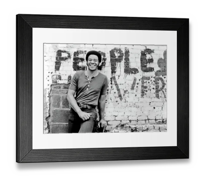Framed Print : Bill Withers Portrait Framed Print : Bill Withers Portrait