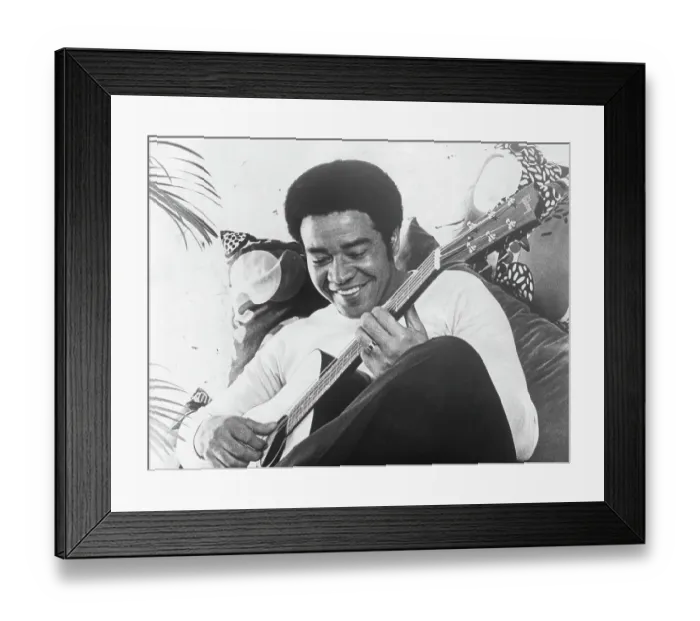 Framed Print : Bill Withers Portrait Framed Print : Bill Withers Portrait