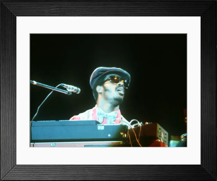 Framed Print : Stevie Wonder Framed Print : Stevie Wonder