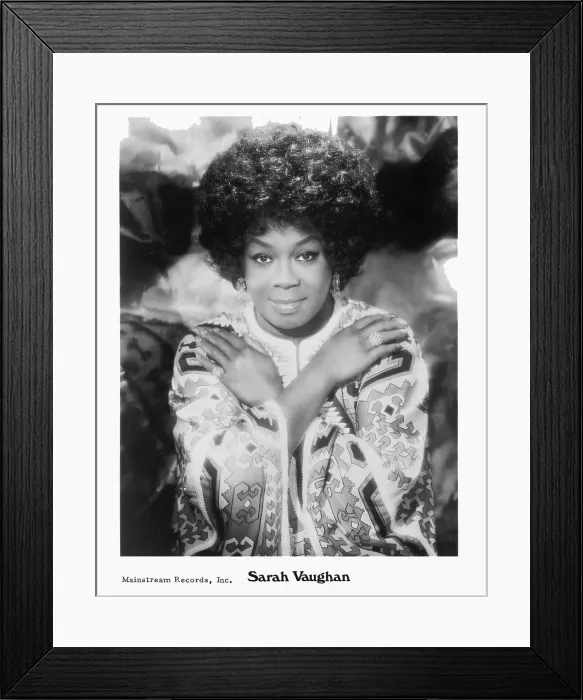 Framed Print : Sarah Vaughan Portrait Session Framed Print : Sarah Vaughan Portrait Session