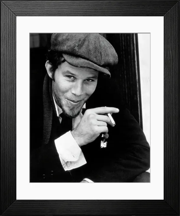 Framed Print : Tom Waits Portrait Framed Print : Tom Waits Portrait