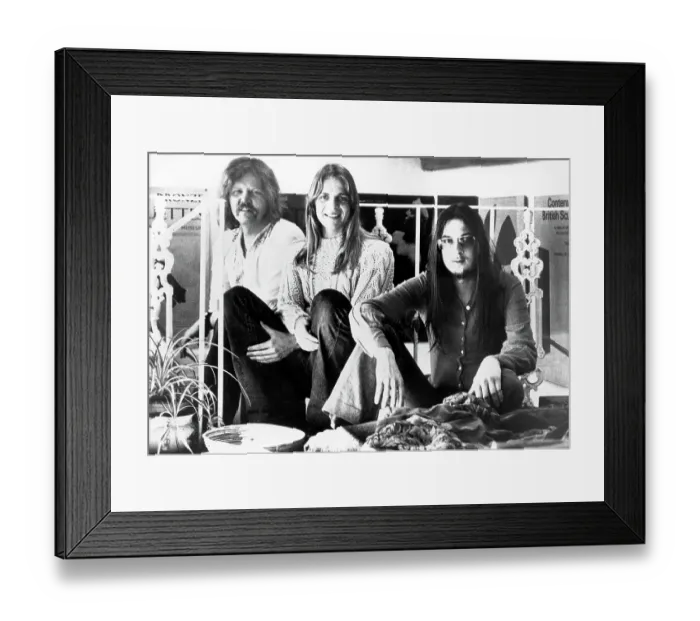 Framed Print : Tangerine Dream Portrait Framed Print : Tangerine Dream Portrait