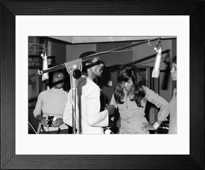 Framed Print : Ike & Tina Turner Recording at Bolic Sound Framed Print : Ike & Tina Turner Recording at Bolic Sound