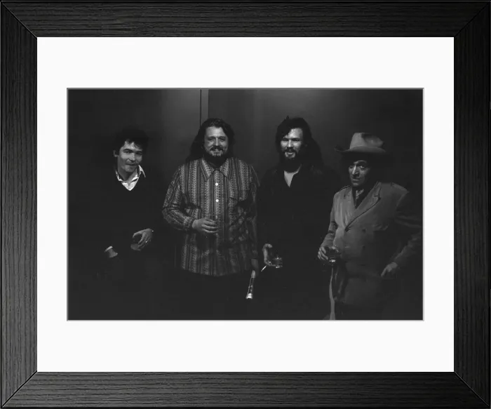 Framed Print : Prine, Hawkins, Kristofferson & Ramblin Jack Framed Print : Prine, Hawkins, Kristofferson & Ramblin Jack