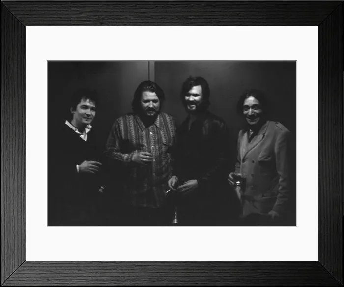Framed Print : Prine, Hawkins, Kristofferson & Ramblin Jack Framed Print : Prine, Hawkins, Kristofferson & Ramblin Jack