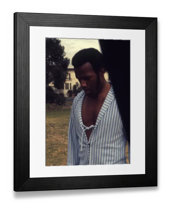 Framed Print : Fred Williamson Photo Session Framed Print : Fred Williamson Photo Session