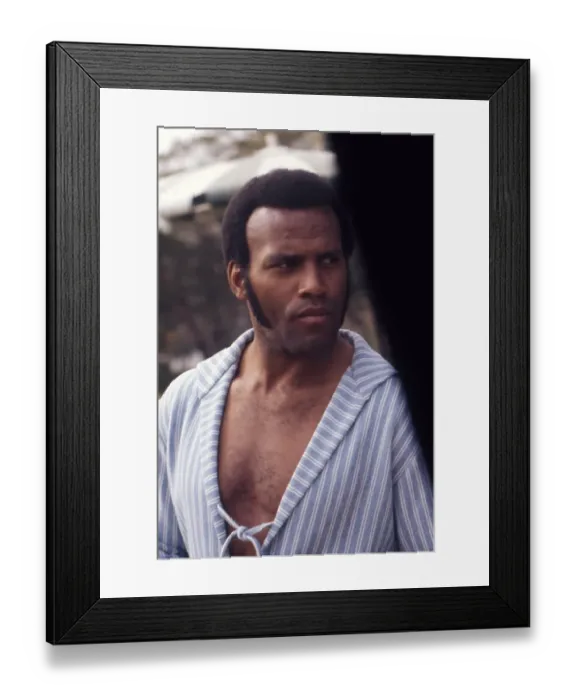 Framed Print : Fred Williamson Photo Session Framed Print : Fred Williamson Photo Session