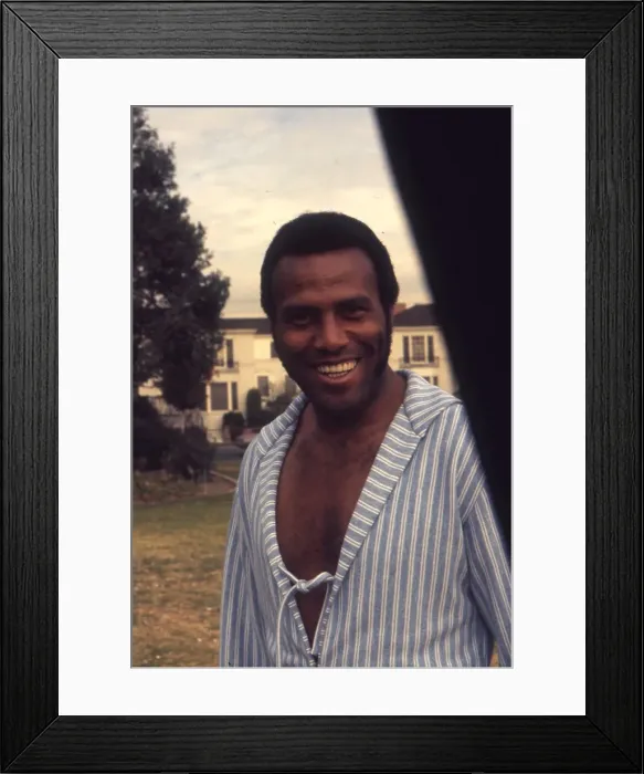 Framed Print : Fred Williamson Photo Session Framed Print : Fred Williamson Photo Session