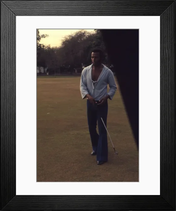 Framed Print : Fred Williamson Photo Session