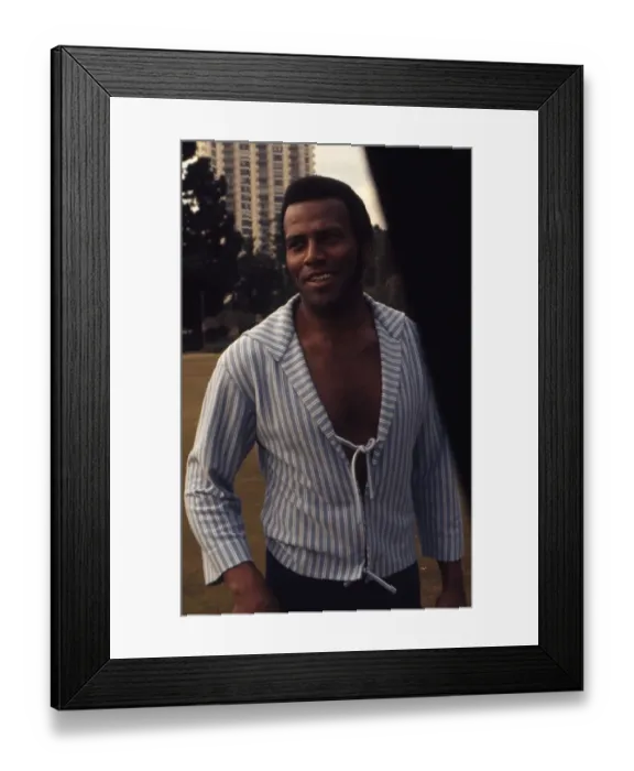 Framed Print : Fred Williamson Photo Session Framed Print : Fred Williamson Photo Session