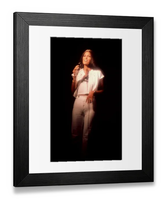 Framed Print : Rita Coolidge Backstage Framed Print : Rita Coolidge Backstage