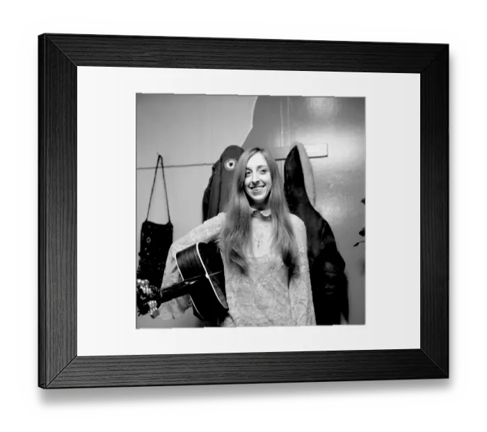 Framed Print : Judee Sill At The Troubadour Framed Print : Judee Sill At The Troubadour