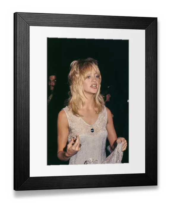 Framed Print : Goldie Hawn, American Actress Framed Print : Goldie Hawn, American Actress