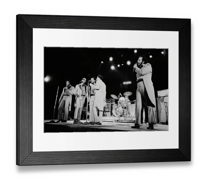 Framed Print : The Five Satins Framed Print : The Five Satins
