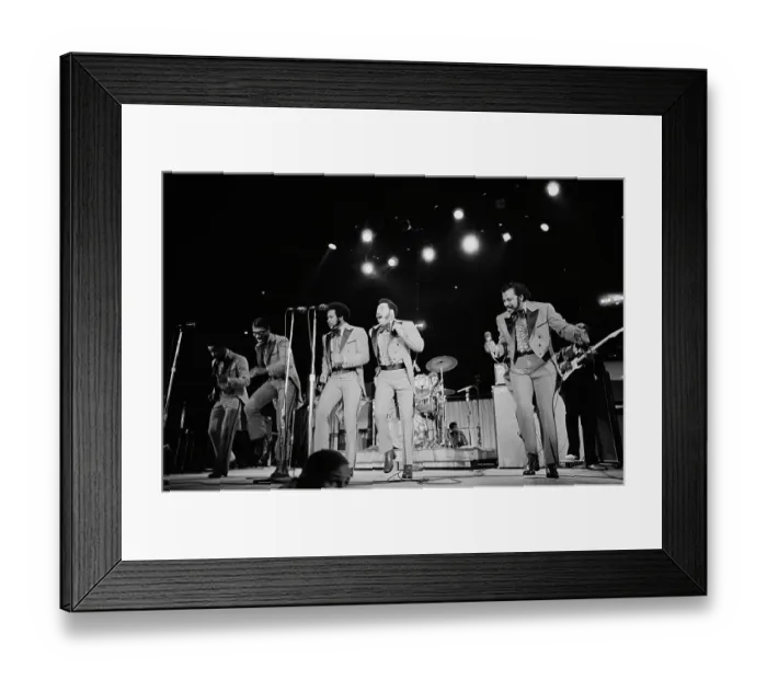 Framed Print : The Five Satins Framed Print : The Five Satins