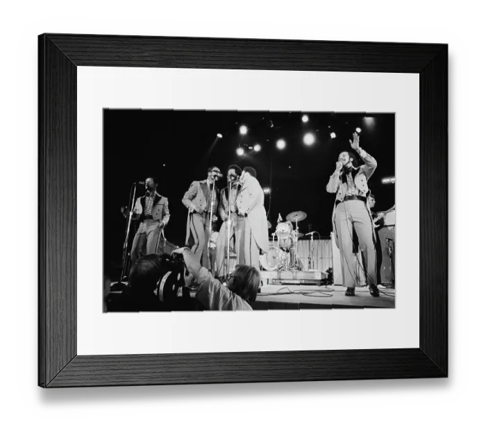 Framed Print : The Five Satins Framed Print : The Five Satins