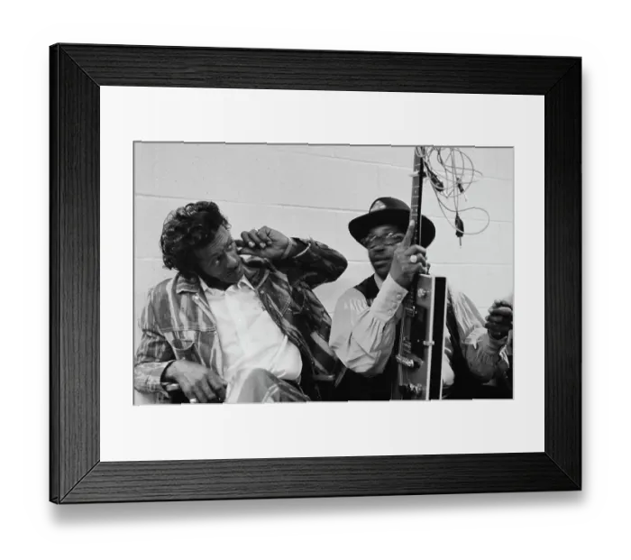 Framed Print : Chuck Berry And Bo Diddley Framed Print : Chuck Berry And Bo Diddley