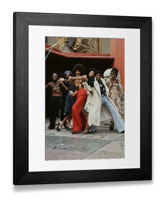 Framed Print : Soul Train Dancers Framed Print : Soul Train Dancers