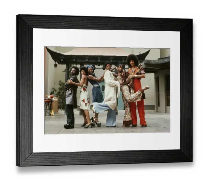 Framed Print : Soul Train Dancers Framed Print : Soul Train Dancers