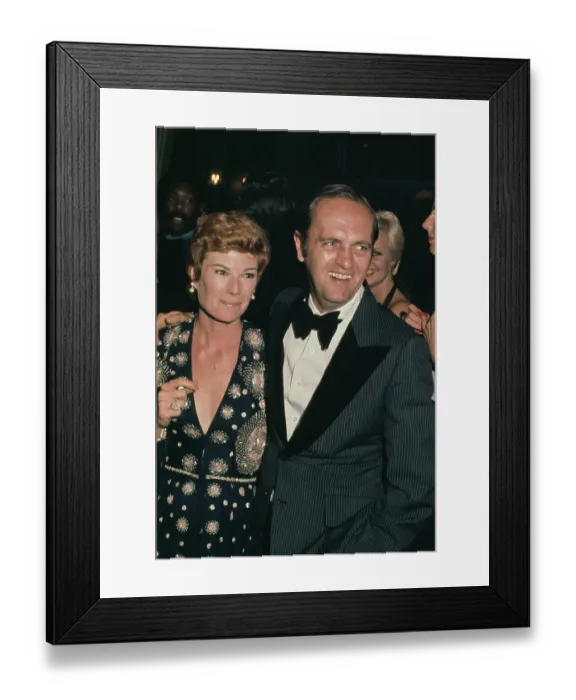 Framed Print : Bob Newhart And Ginny Newhart Framed Print : Bob Newhart And Ginny Newhart