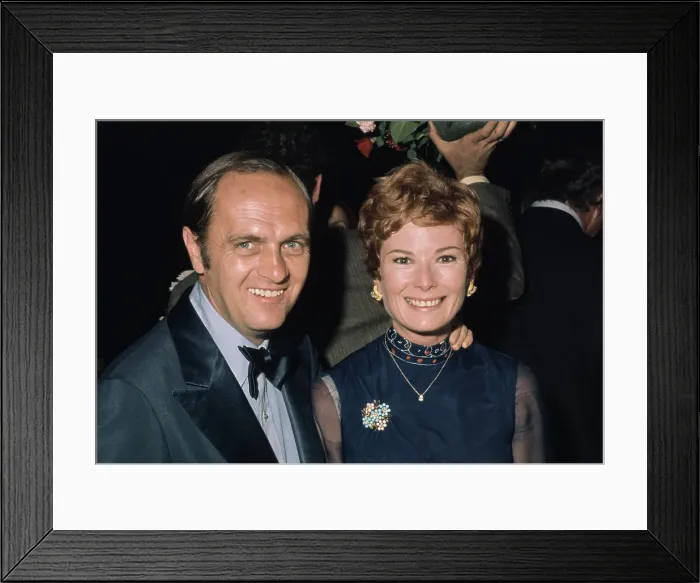 Framed Print : Bob Newhart And Ginny Newhart Framed Print : Bob Newhart And Ginny Newhart
