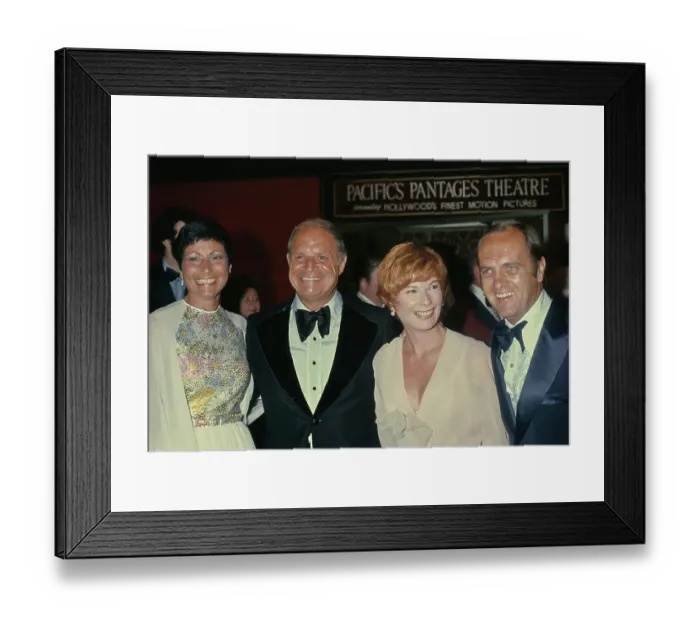 Framed Print : Bob Newhart And Ginny Newhart Framed Print : Bob Newhart And Ginny Newhart