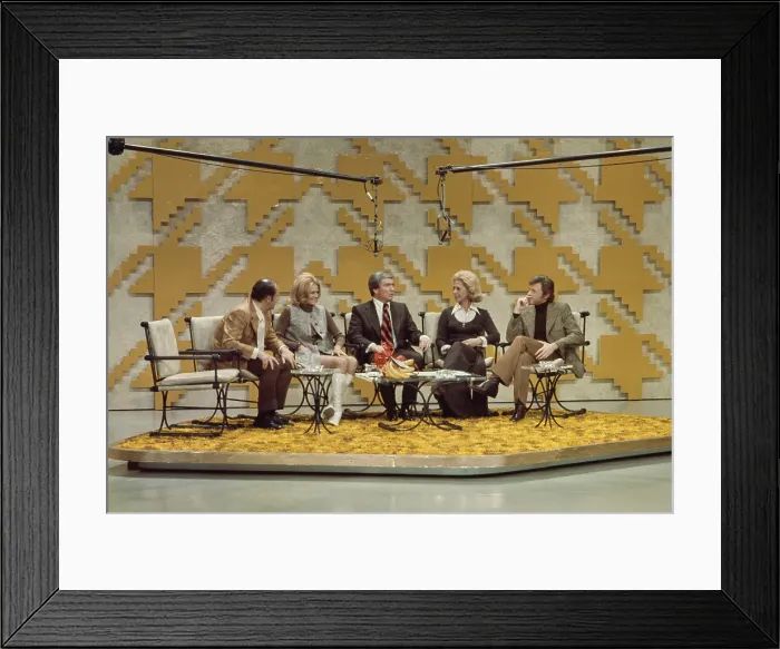 Framed Print : Angie Dickinson On Air Framed Print : Angie Dickinson On Air