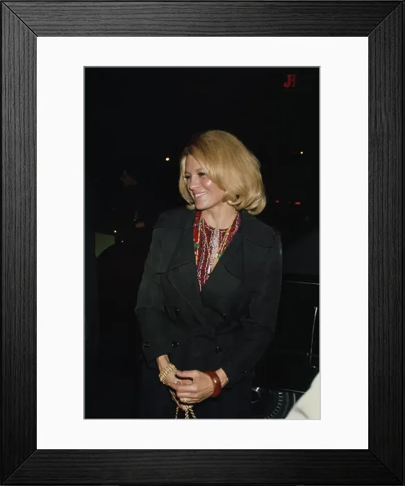 Framed Print : Angie Dickinson