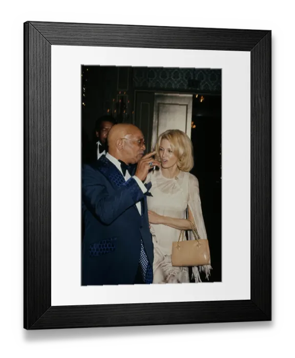 Framed Print : Angie Dickinson And Redd Foxx Framed Print : Angie Dickinson And Redd Foxx