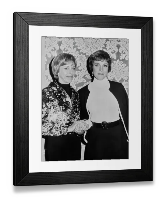 Framed Print : Carol Burnett And Julie Andrews Framed Print : Carol Burnett And Julie Andrews