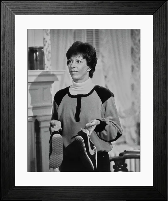 Framed Print : Carol Burnett On Set Framed Print : Carol Burnett On Set