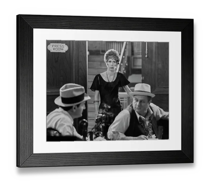 Framed Print : Carol Burnett On Set Framed Print : Carol Burnett On Set