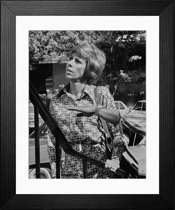 Framed Print : Carol Burnett On Set Framed Print : Carol Burnett On Set