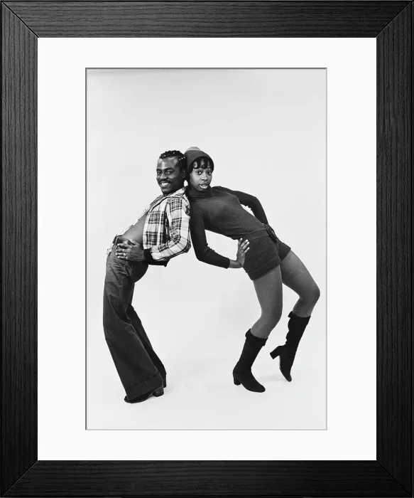 Framed Print : Soul Train Dancers Framed Print : Soul Train Dancers