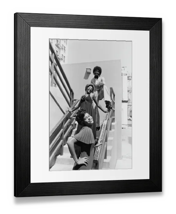 Framed Print : Soul Train Dancer