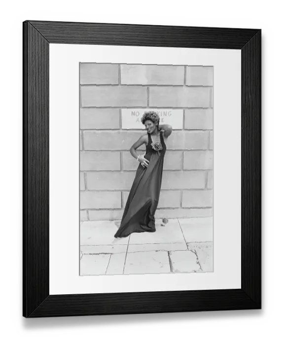 Framed Print : Soul Train Dancer